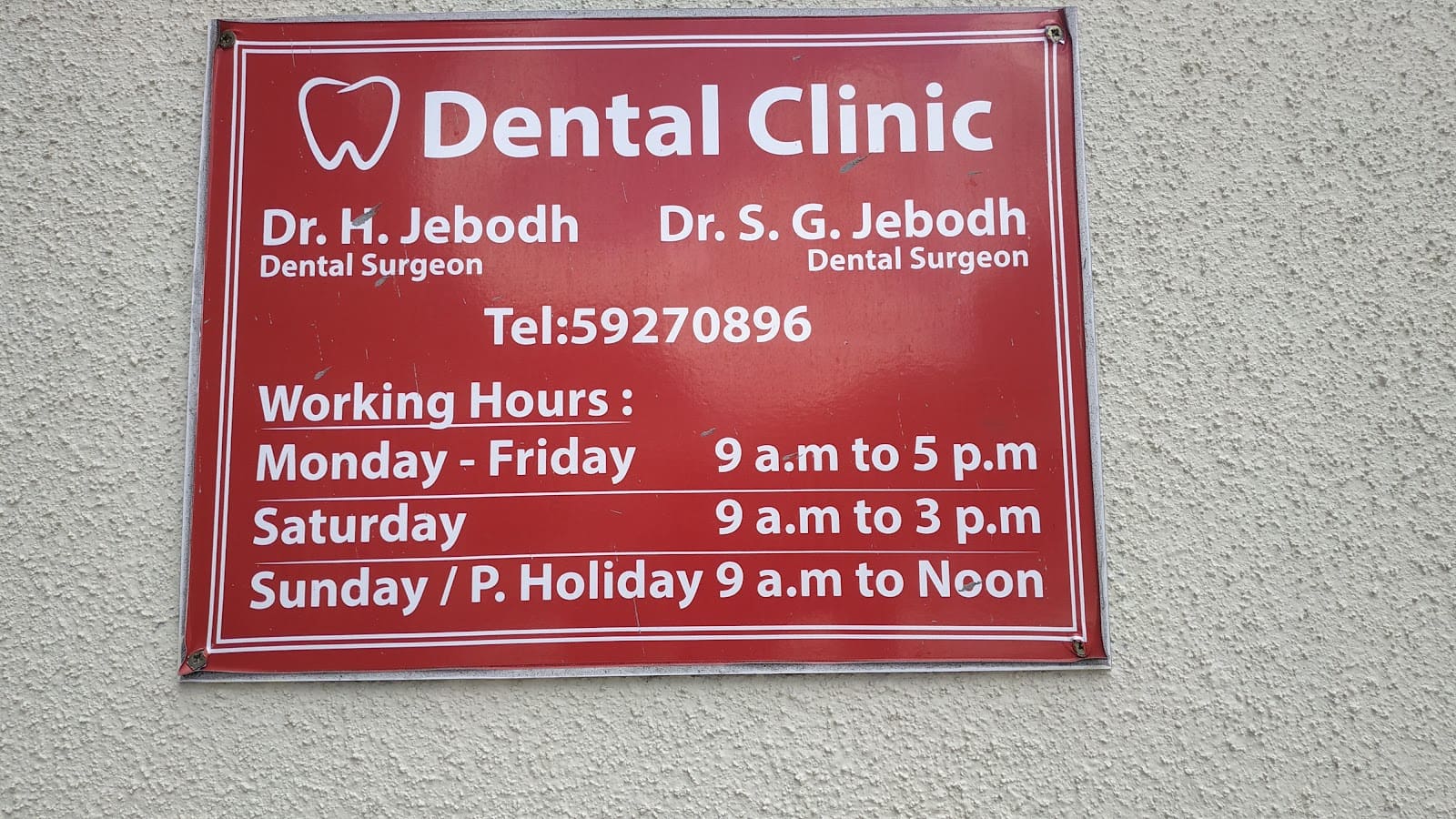 Dental Clinic Dr. H. Jebodh