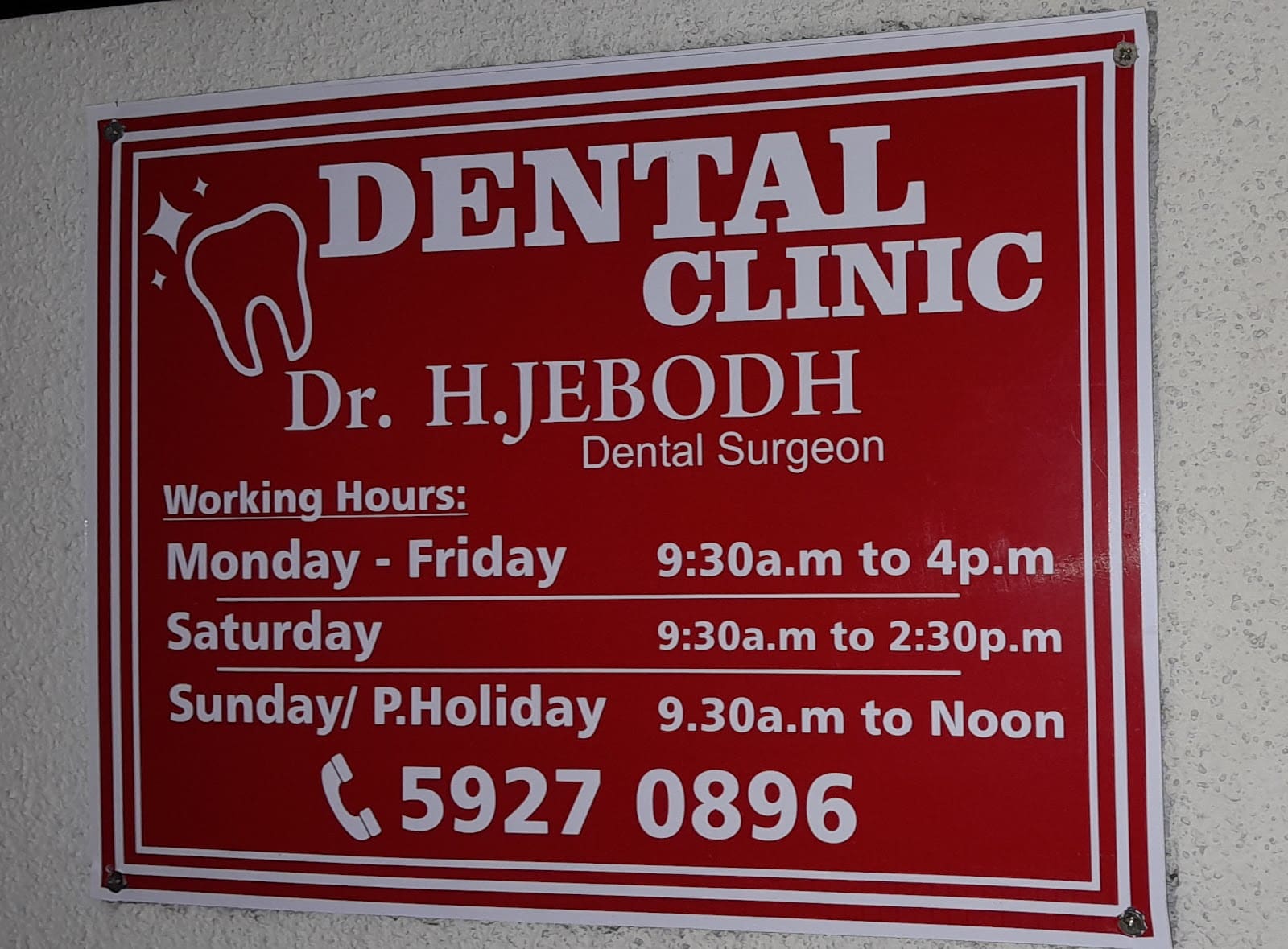 Dental Clinic Dr. H. Jebodh — Dentists
