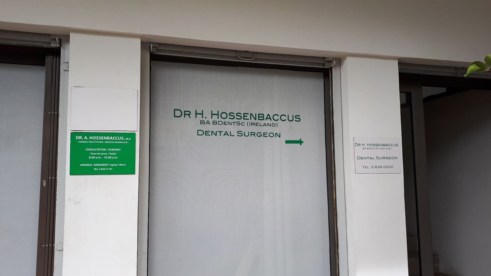Dr Hasina Hossenbaccus — Dentists
