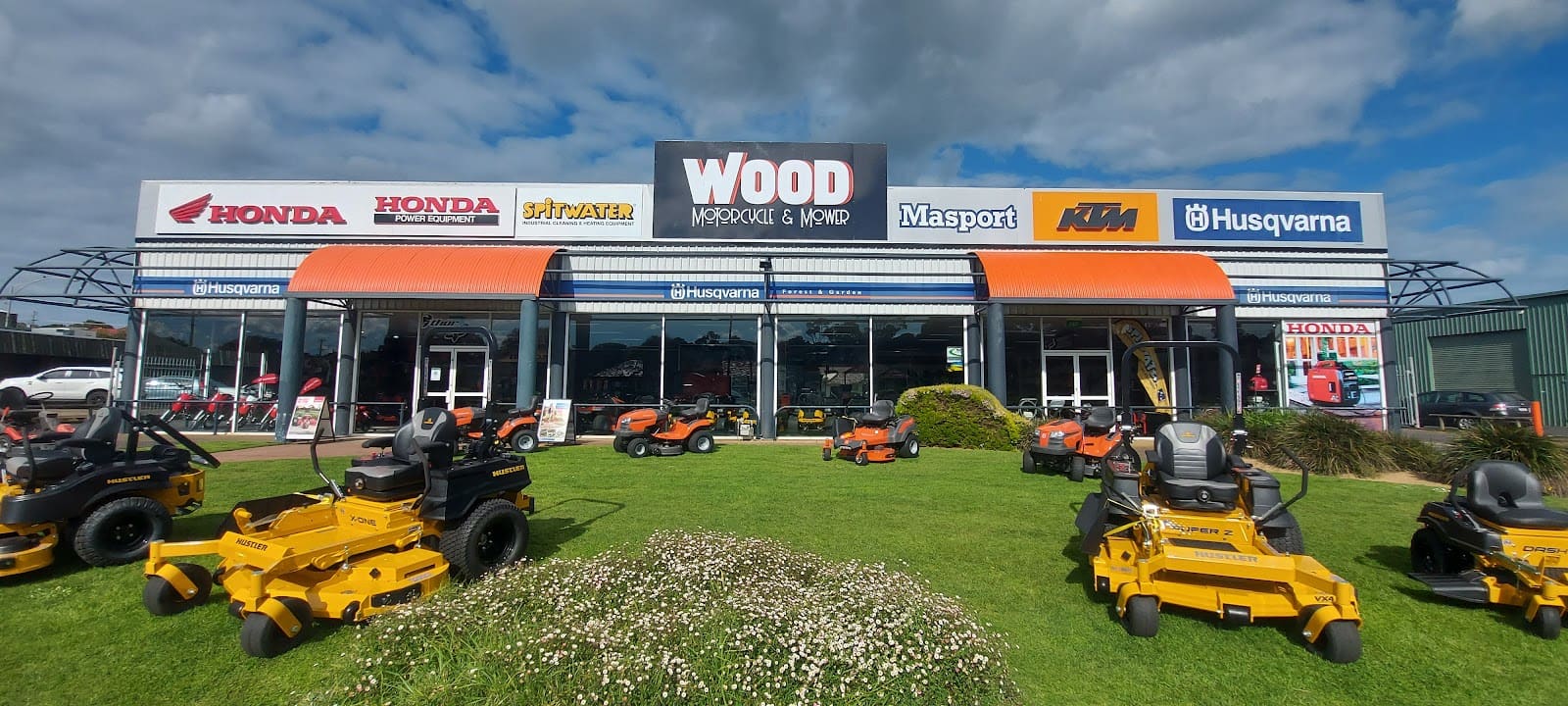 Wood Motorcycle & Mower — Motorcycle Mechanics