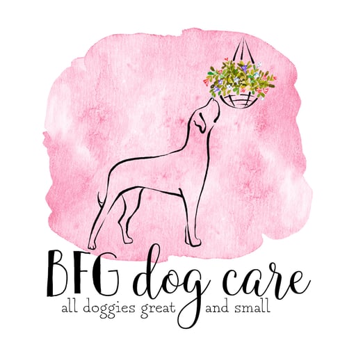 BFG dog care logo