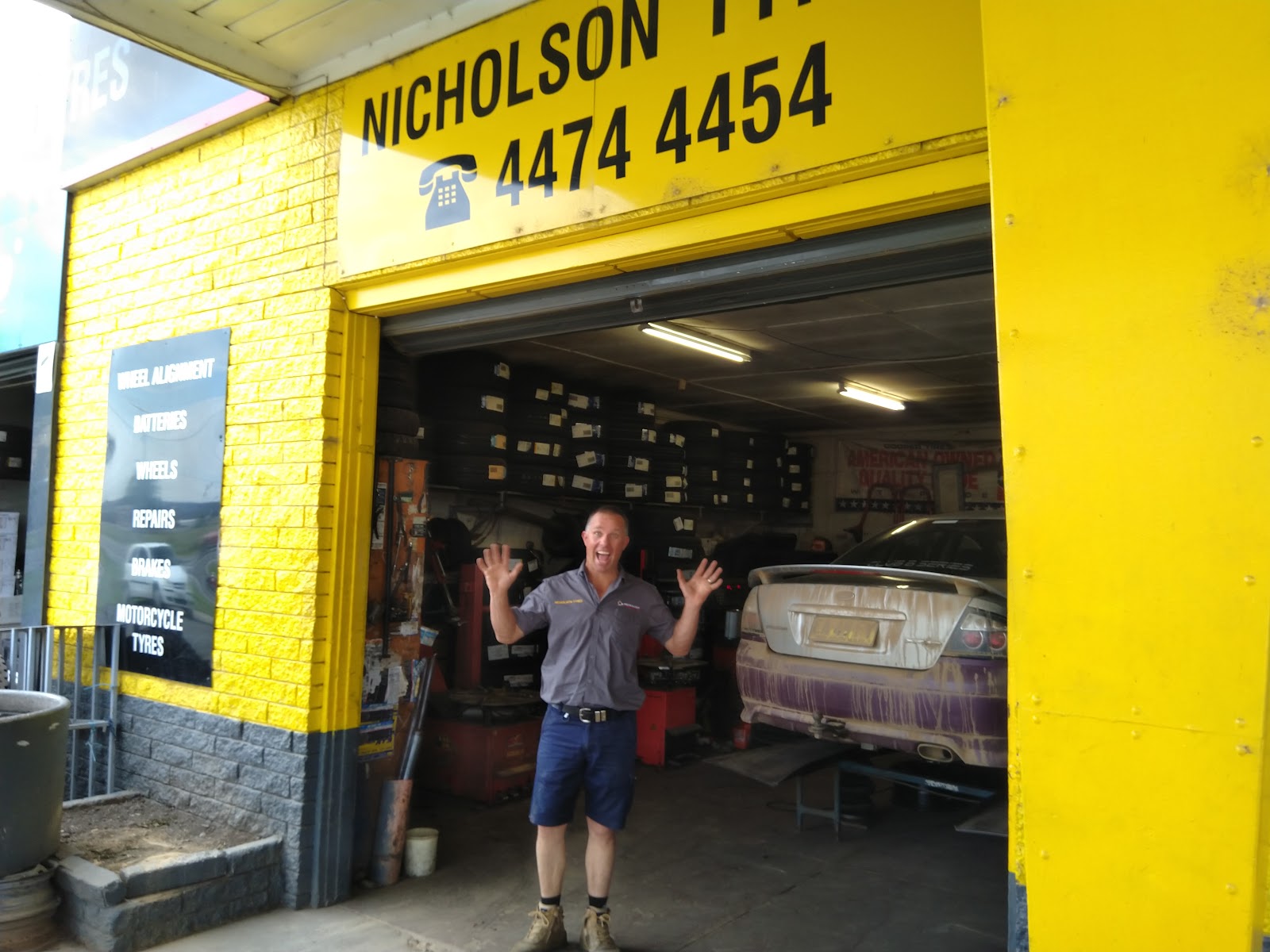 Nicholson Tyres Moruya — Motorcycle Mechanics