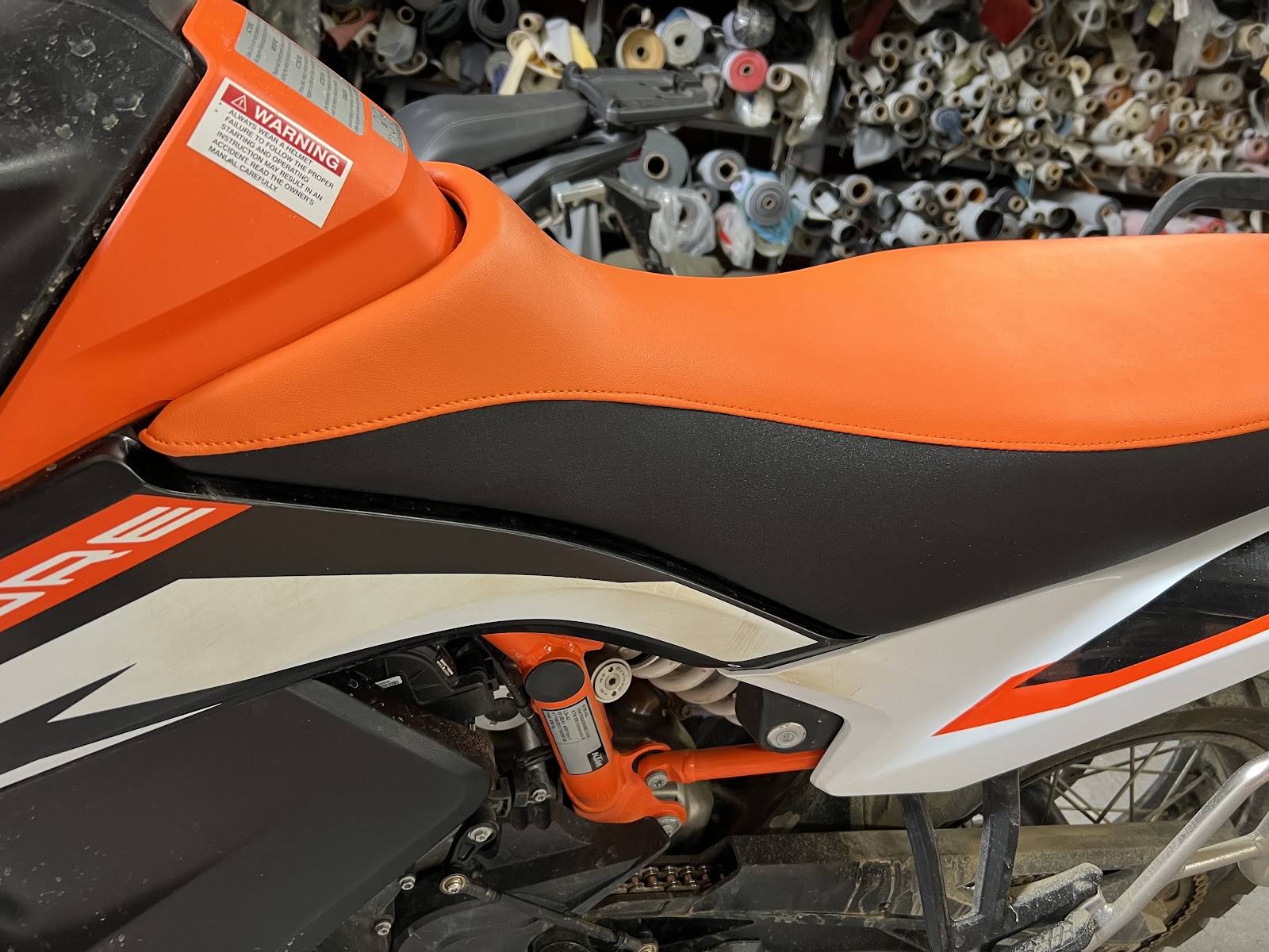 MJM Custom Motor Bike Seats