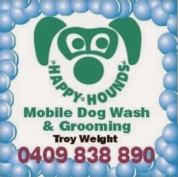Happy Hounds Small to Medium Dog Grooming logo