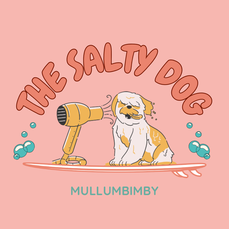 The Salty Dog Grooming Shop logo