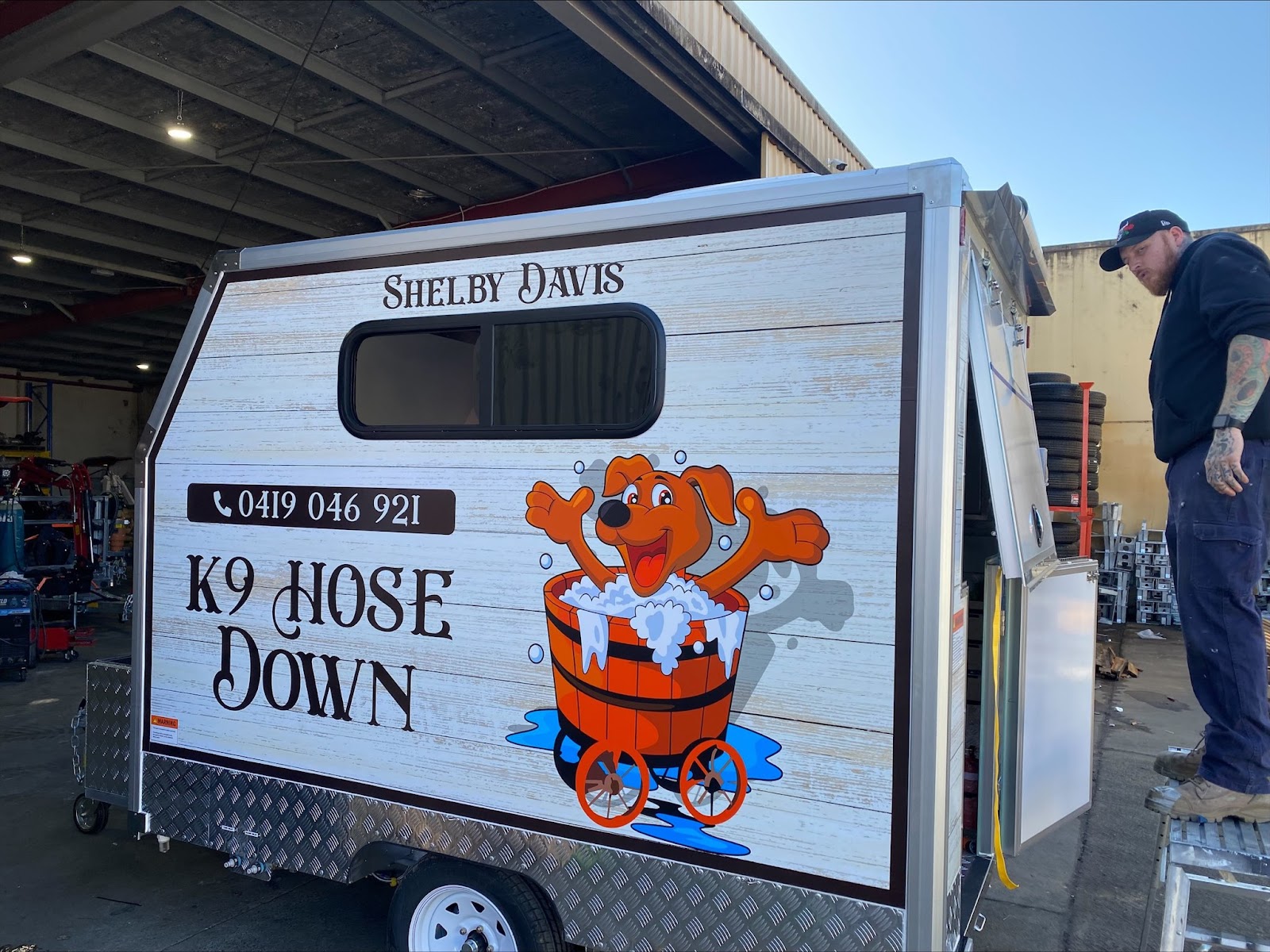 Dog Wash Trailer King
