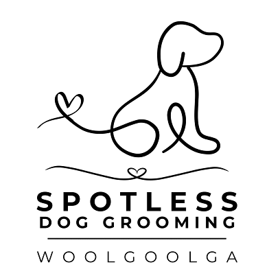 Spotless Dog Grooming logo