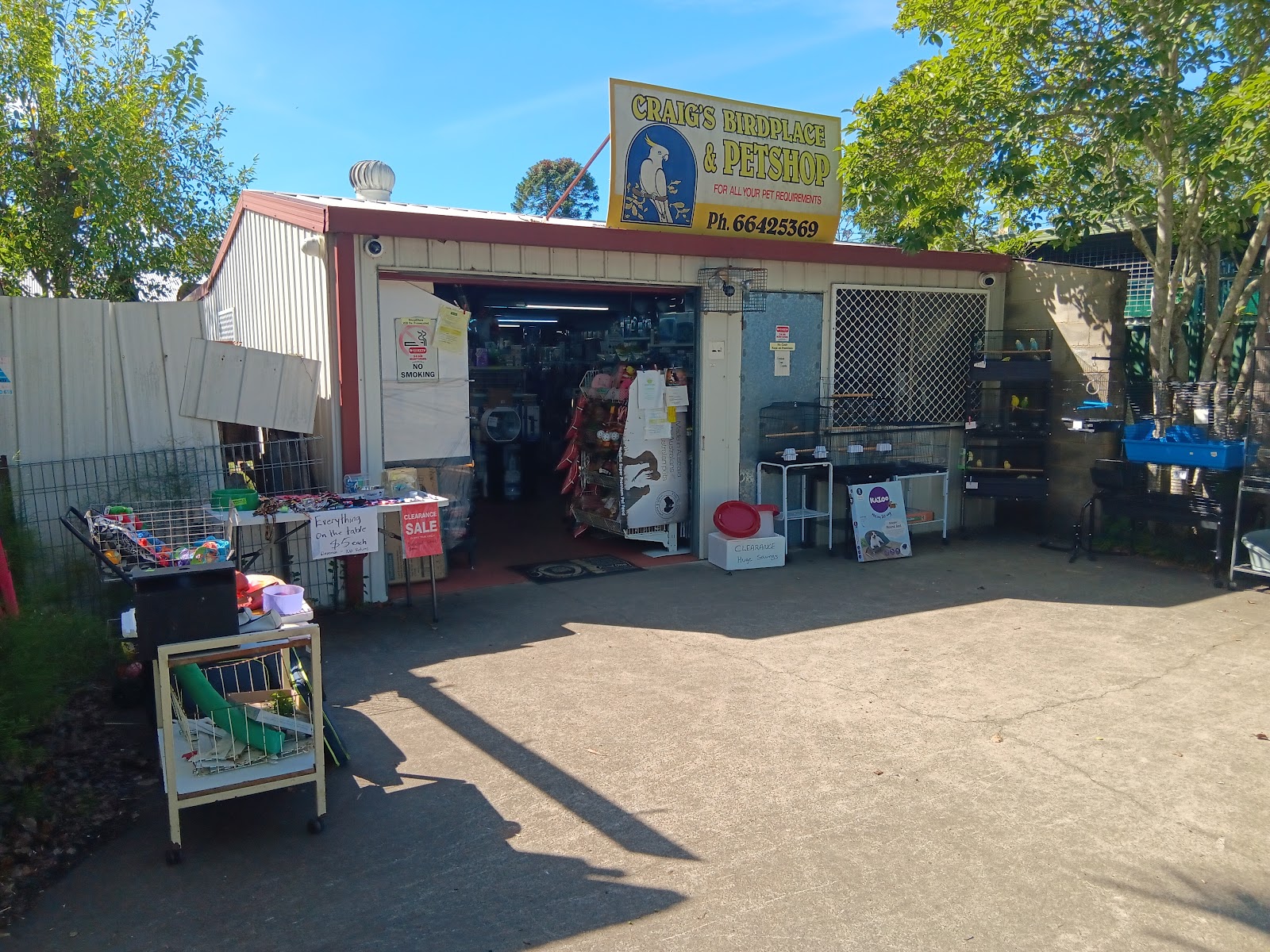 Craig's Birdplace — Pet Groomers