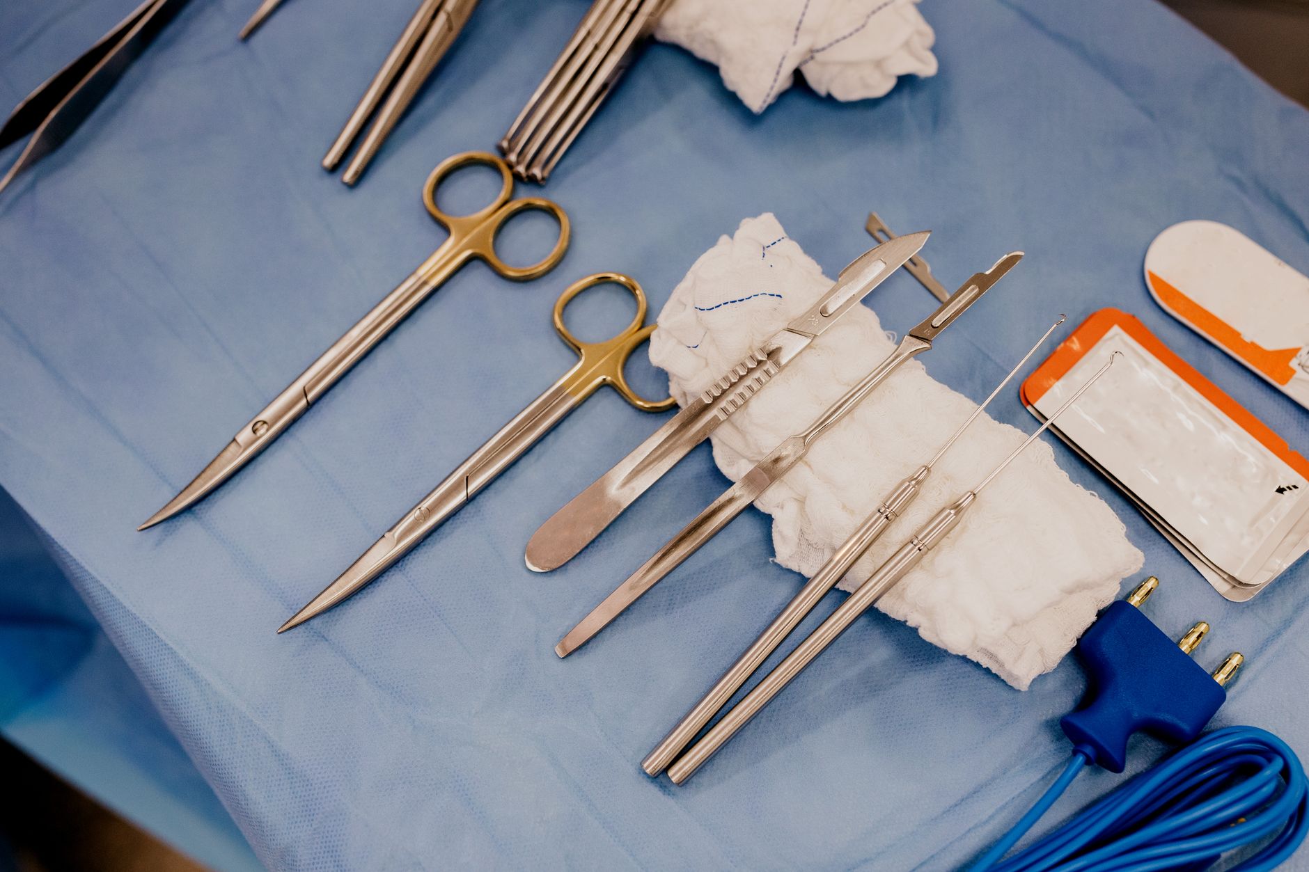 Blue & White Vet Surgery