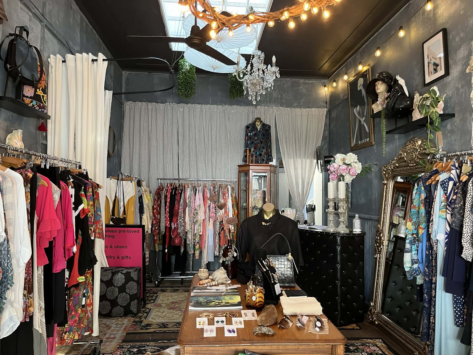 Mickey's sewing shop and pre-loved boutique