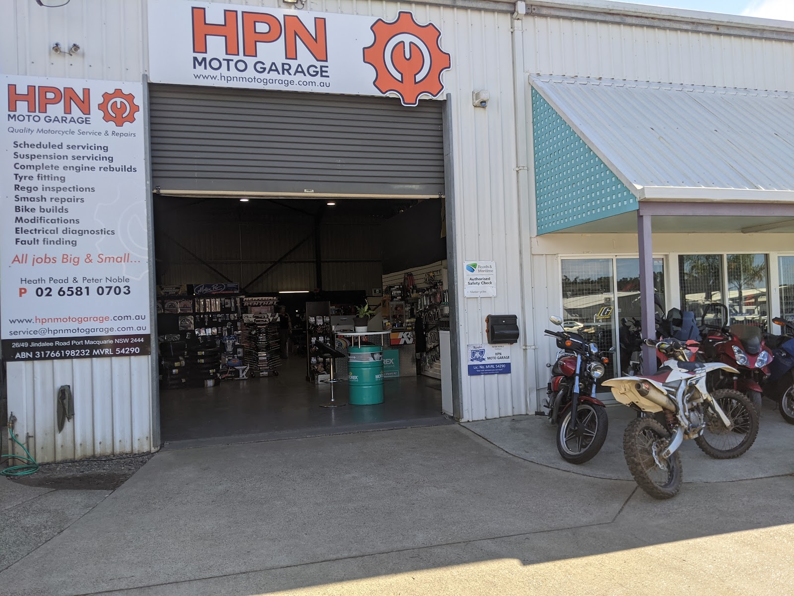 HPN Moto Garage